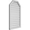 Ekena Millwork Octagonal Top Surface Mount PVC Gable Vent w/ 2"W x 2"P Brickmould Sill Frame, 24"W x 40"H GVPOT24X4003SF - alternate 5